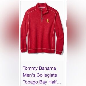 Tommy Bahama Collegiate Series USC men sweatshirt size M/M
